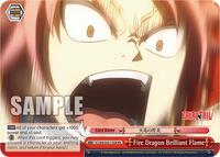 Fire Dragon Brilliant Flame (RRR) RRR waifu card — Weiss Schwarz